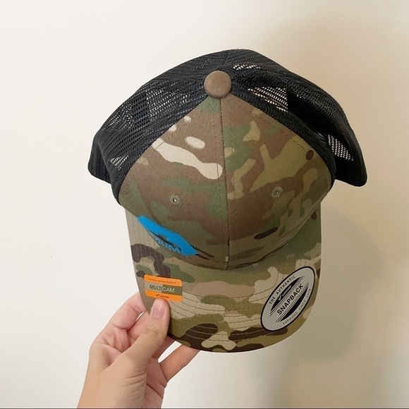 MGM Targets Camo and Black Mesh Trucker Hat Cap - Picture 5 of 8